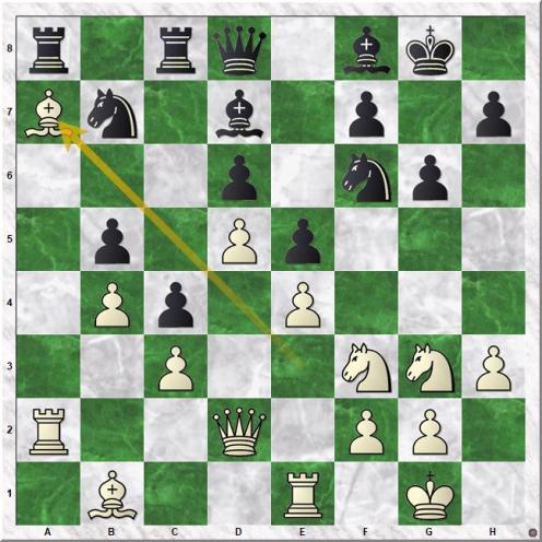 Karpov Anatoly - Unzicker Wolfgang (24.Ba7)