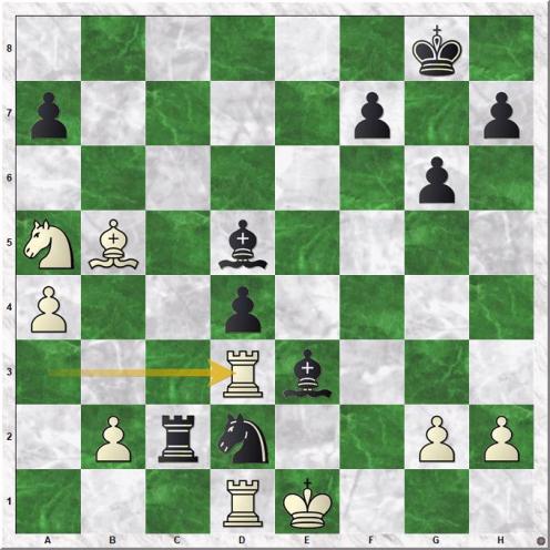 Larsen Bent - Schmidt Wlodzimierz (31.Rd3)