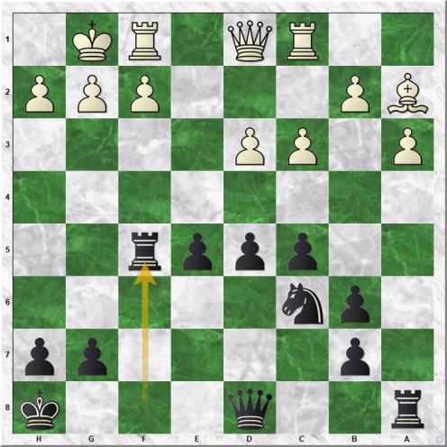 Svidler Peter - Carlsen Magnus (17...Rxf5)