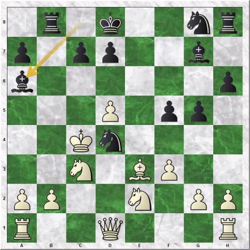 Yasser Seirawan - Walter Shawn Browne (17...Ba6+)