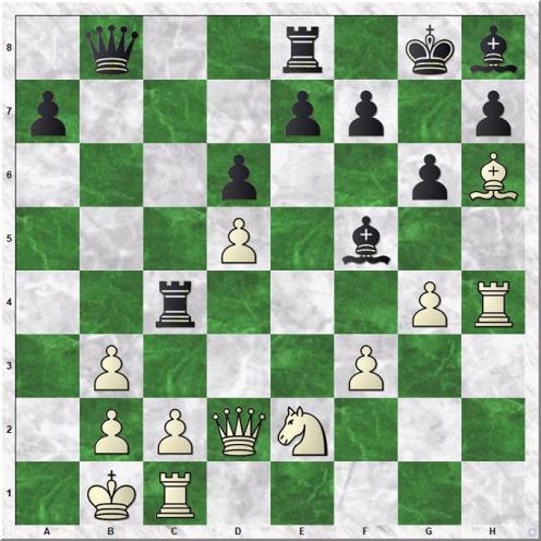 Gruenfeld Yehuda - Lind Jan Olov (23...Qb8)