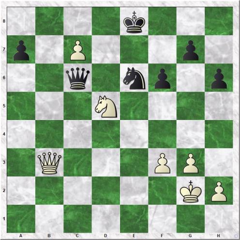 Zukertort Johannes Hermann - Englisch Berthold (46...Ke8)