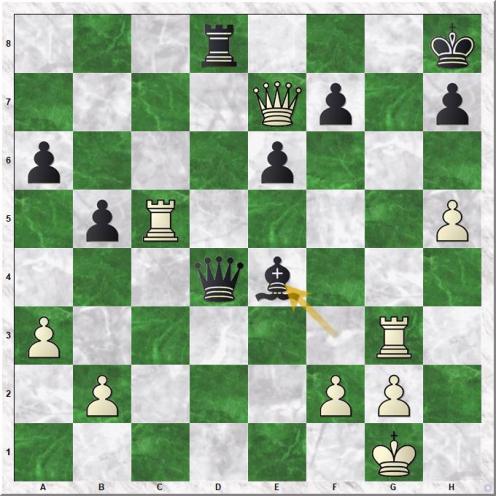 Eliskases Erich Gottlieb - Hoelzl (42...Be4)