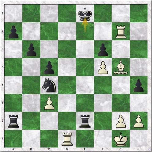 Taimanov Mark E - Huebner Robert (34...Ke8)