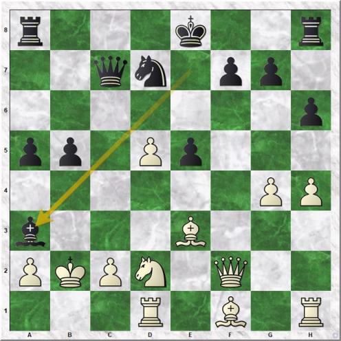 Adams Michael - Gelfand Boris (20...Ba3+)
