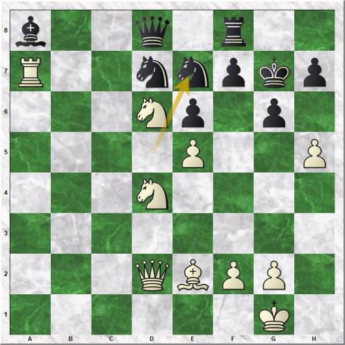 Gelfand Boris - Piket Jeroen (31...Ne7)