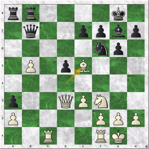 Magnus Carlsen (2870) - Andreas Tryggestad (2365) (20.Be5)