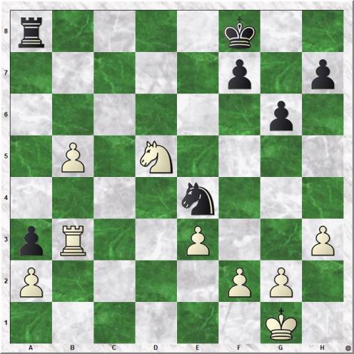 Magnus Carlsen (2870) - Andreas Tryggestad (2365) (31.Nxd5)