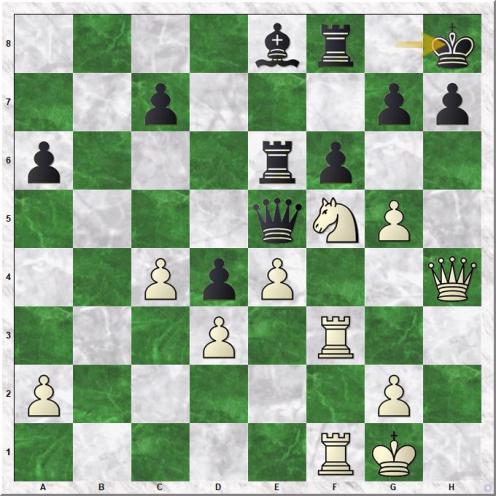 Gashimov Vugar - Nielsen Peter Heine (32...Kh8)