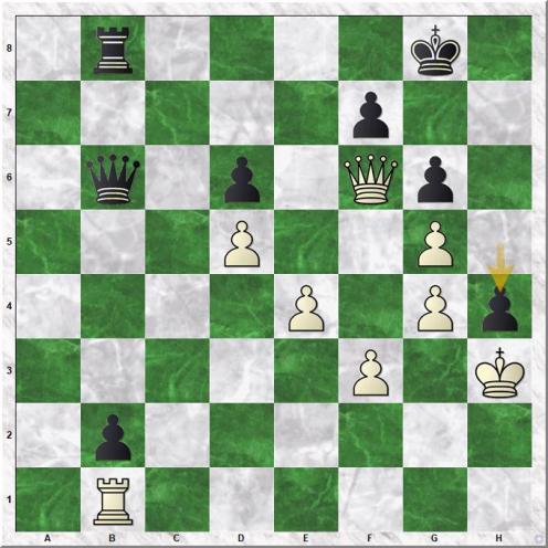 Vachier Lagrave Maxime - Kasparov Garry (41...h4!)