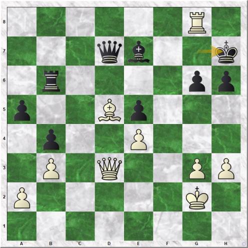 Karpov Anatoly - Huebner Robert (39...Kh7)