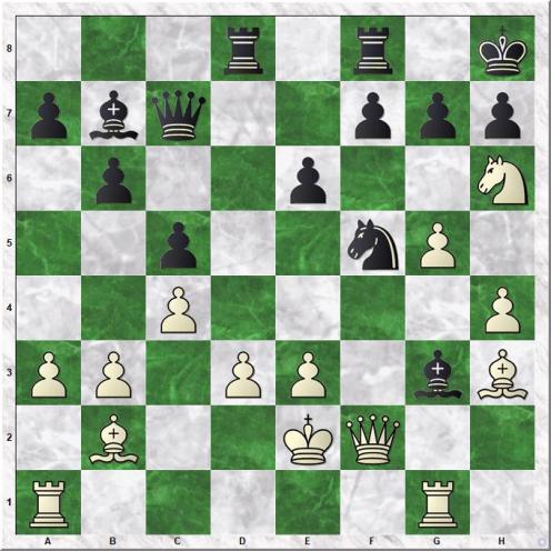 Mamedyarov Shakhriyar - Karjakin Sergey (22...Kh8)