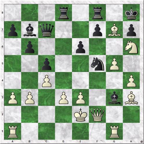 Mamedyarov Shakhriyar - Karjakin Sergey (23.Bxg7+)