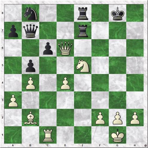 Zude Erik - Marin Mihail (31.Qxd6)